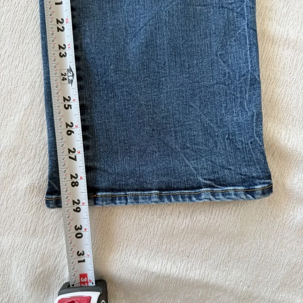Arizona Athletic Taper Jeans Medium Wash Stretch Mens Size 44x30